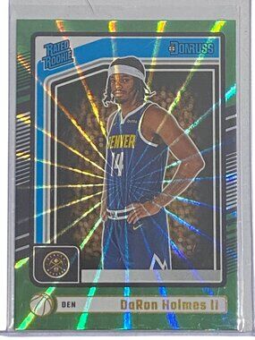 2024-25 Donruss Rated Rookie DaRon Holmes II Denver Nuggets Basketball Card
